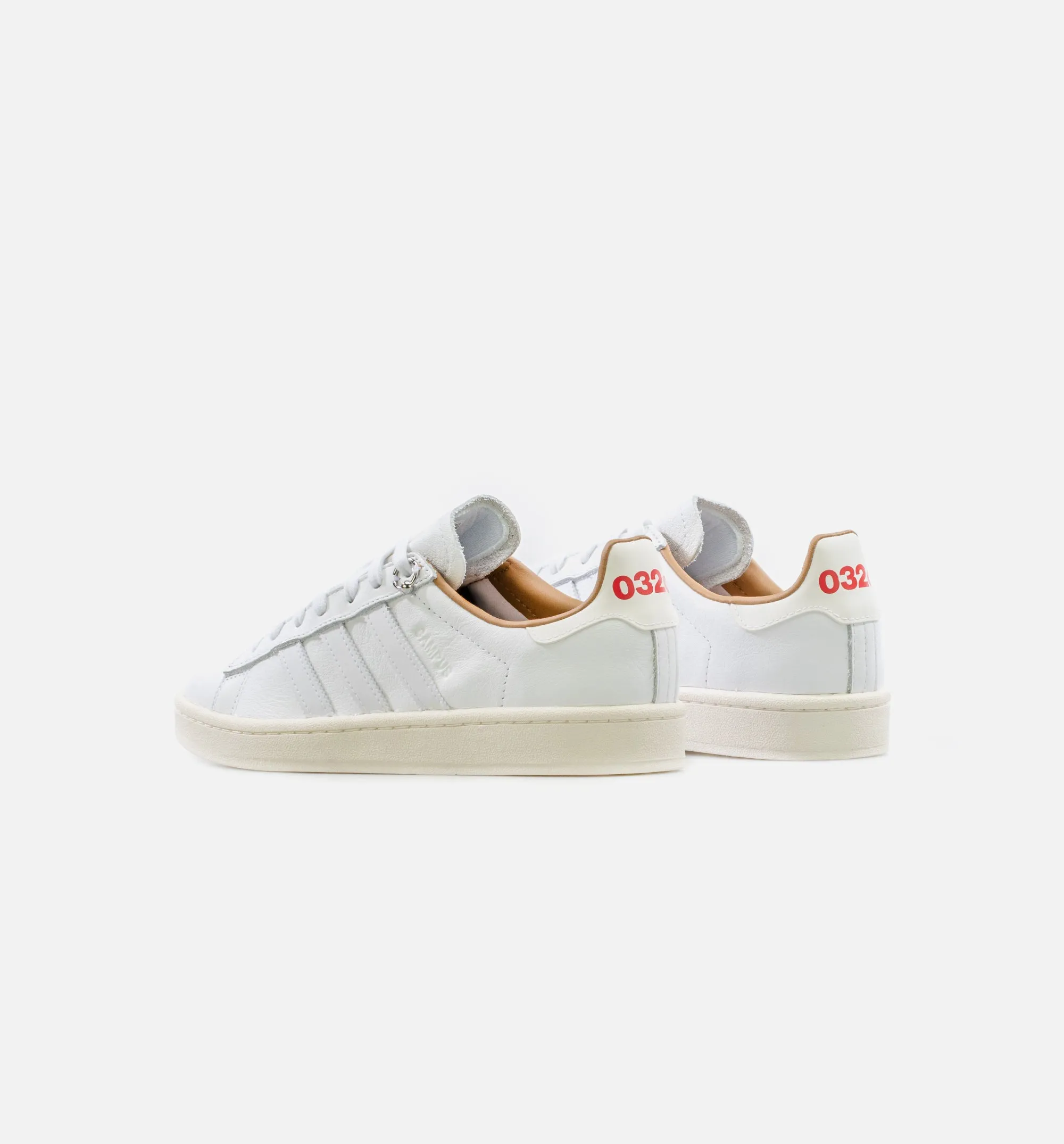 032C Campus Chaussure de Style de Vie Homme - Blanc/Rouge