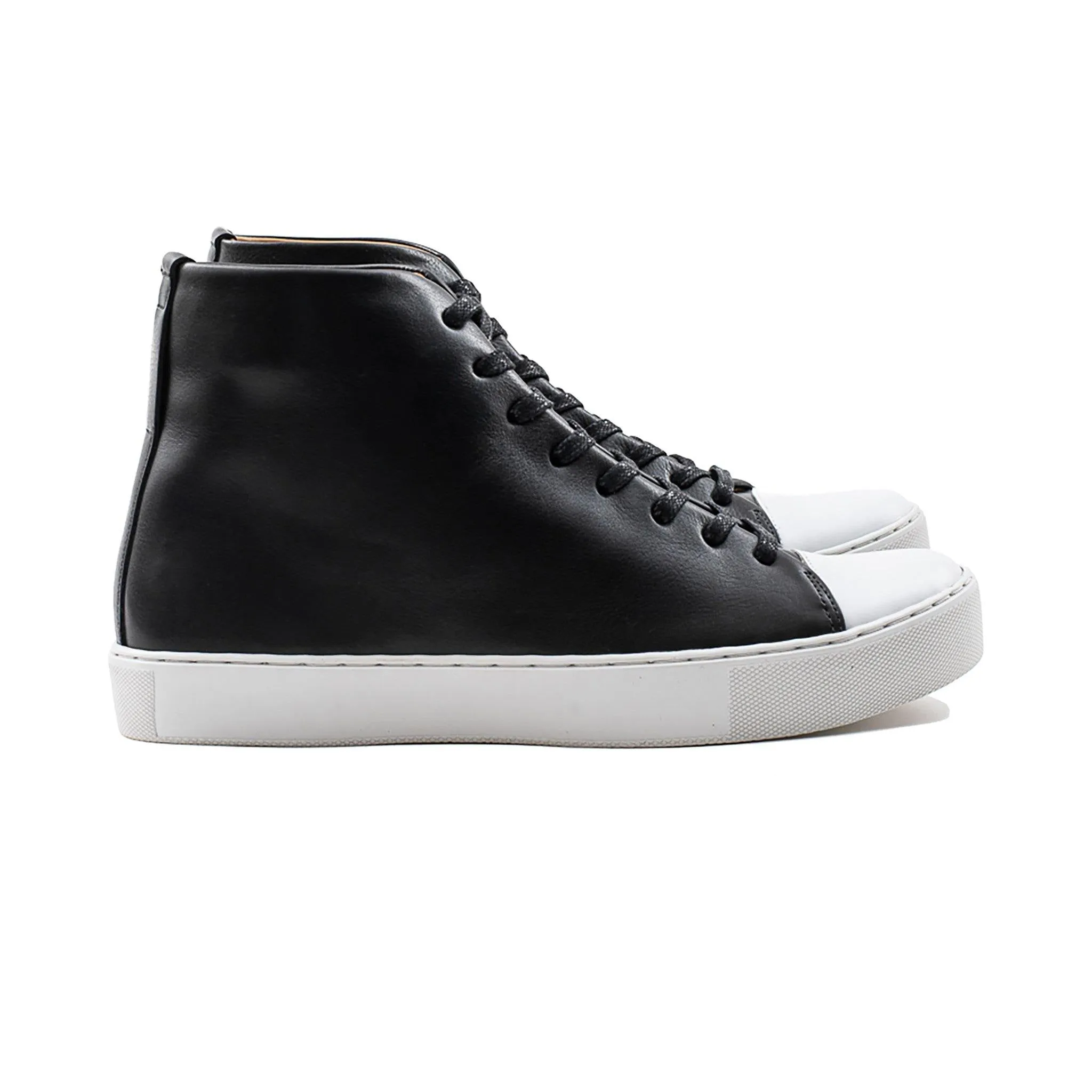 Abington Hi Toe Cap - Veau Noir