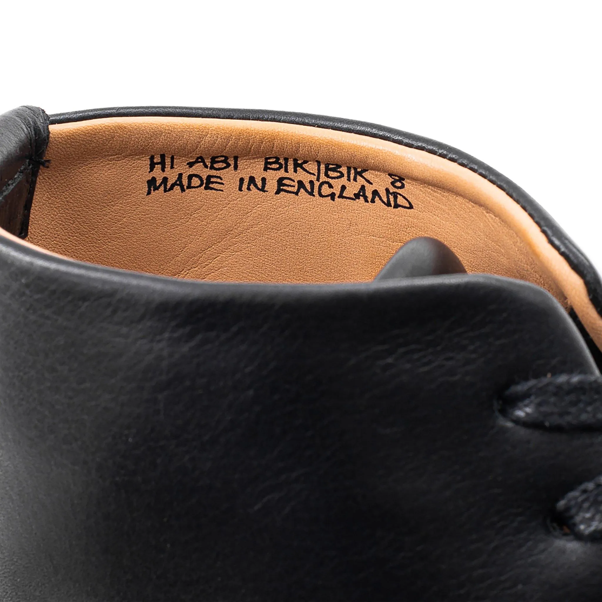 Abington Hi Toe Cap - Veau Noir