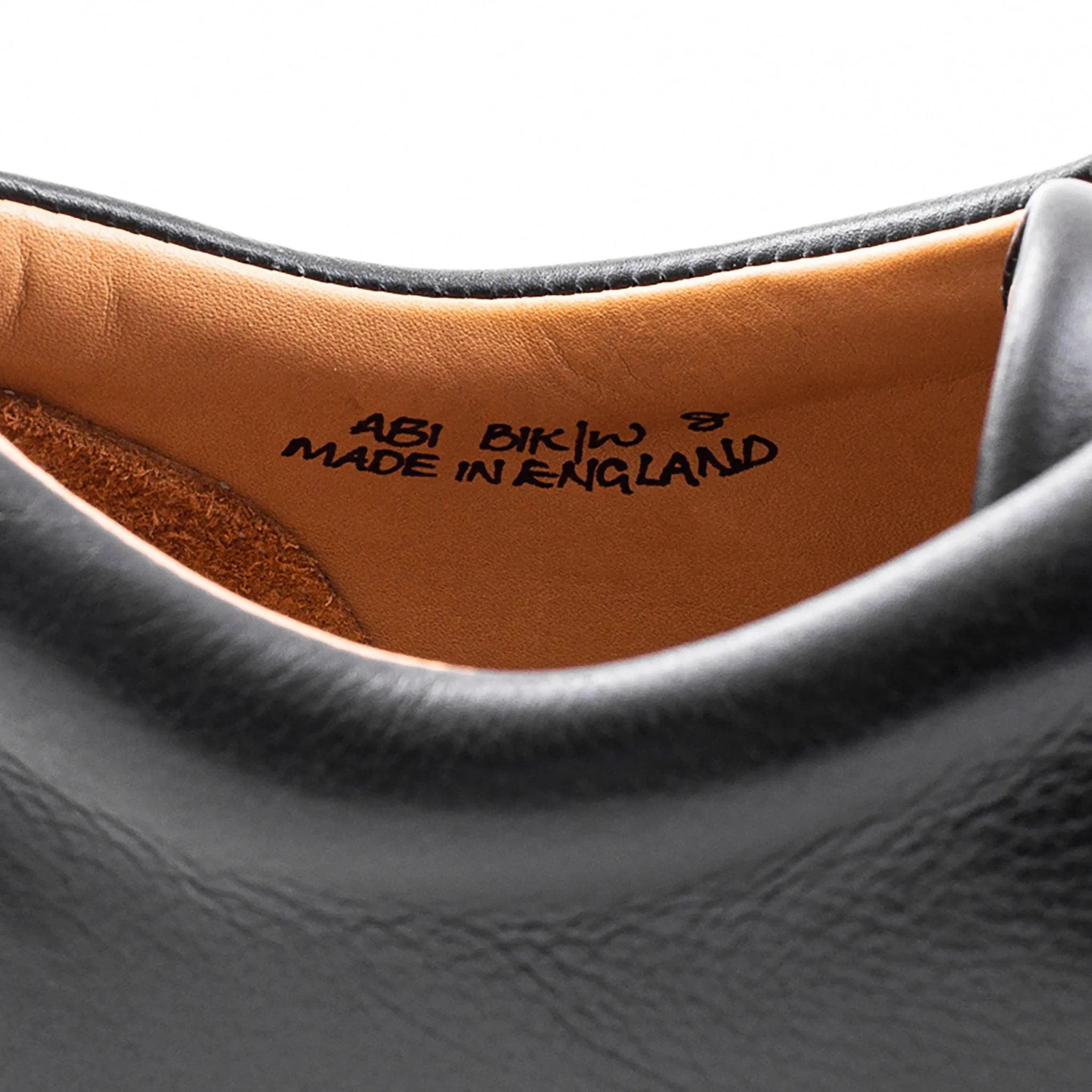 Abington Toe Cap - Veau entièrement noir