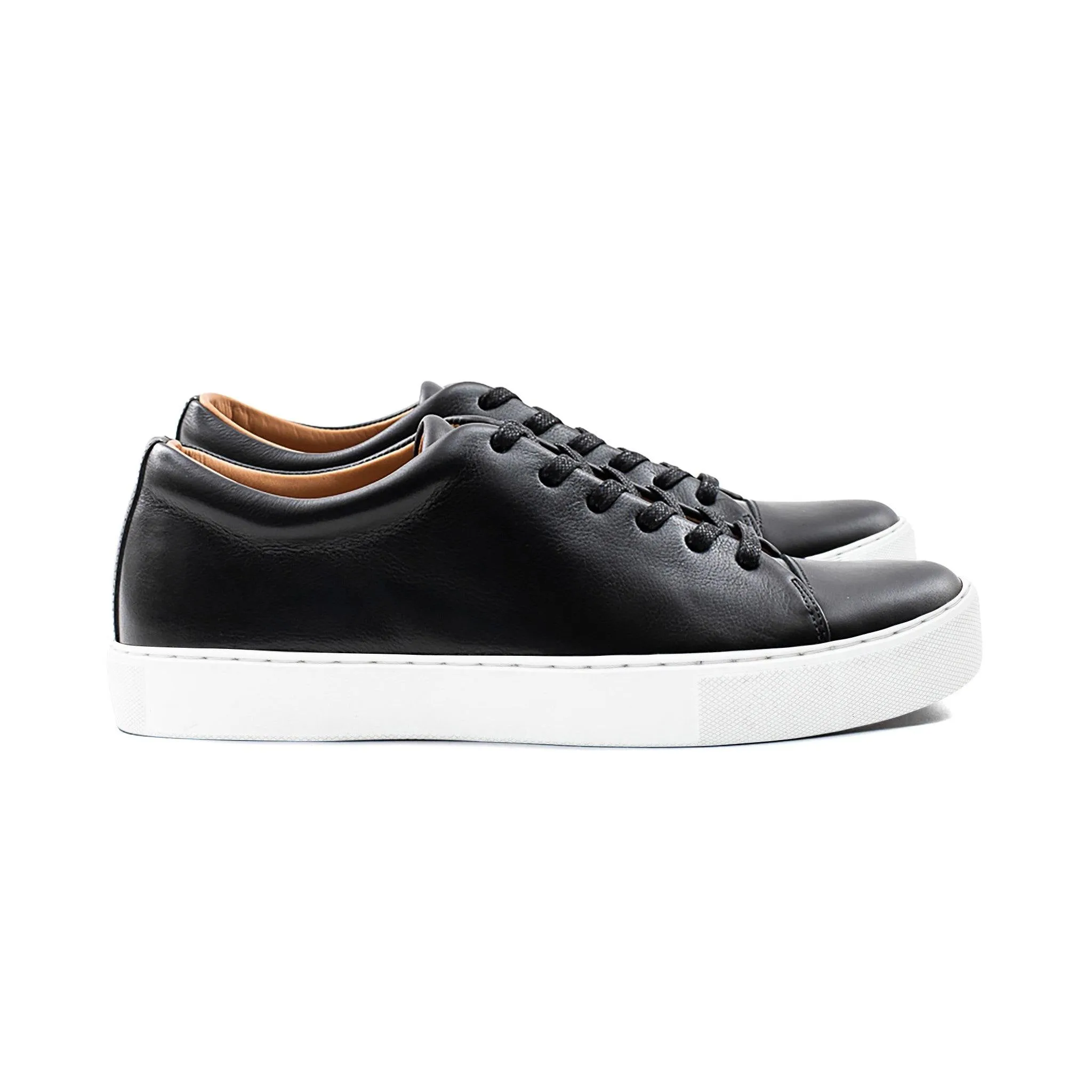 Abington Toe Cap - Veau entièrement noir