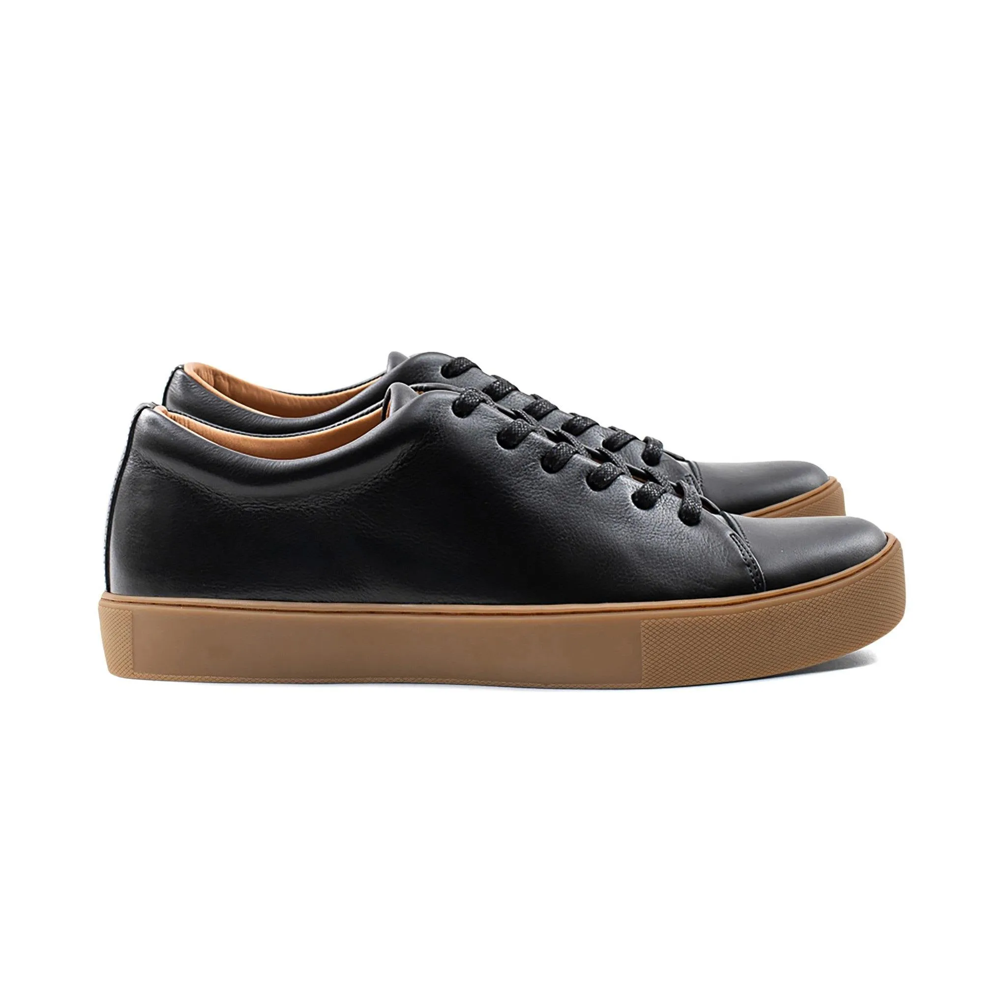 Abington Toe Cap - Veau entièrement noir