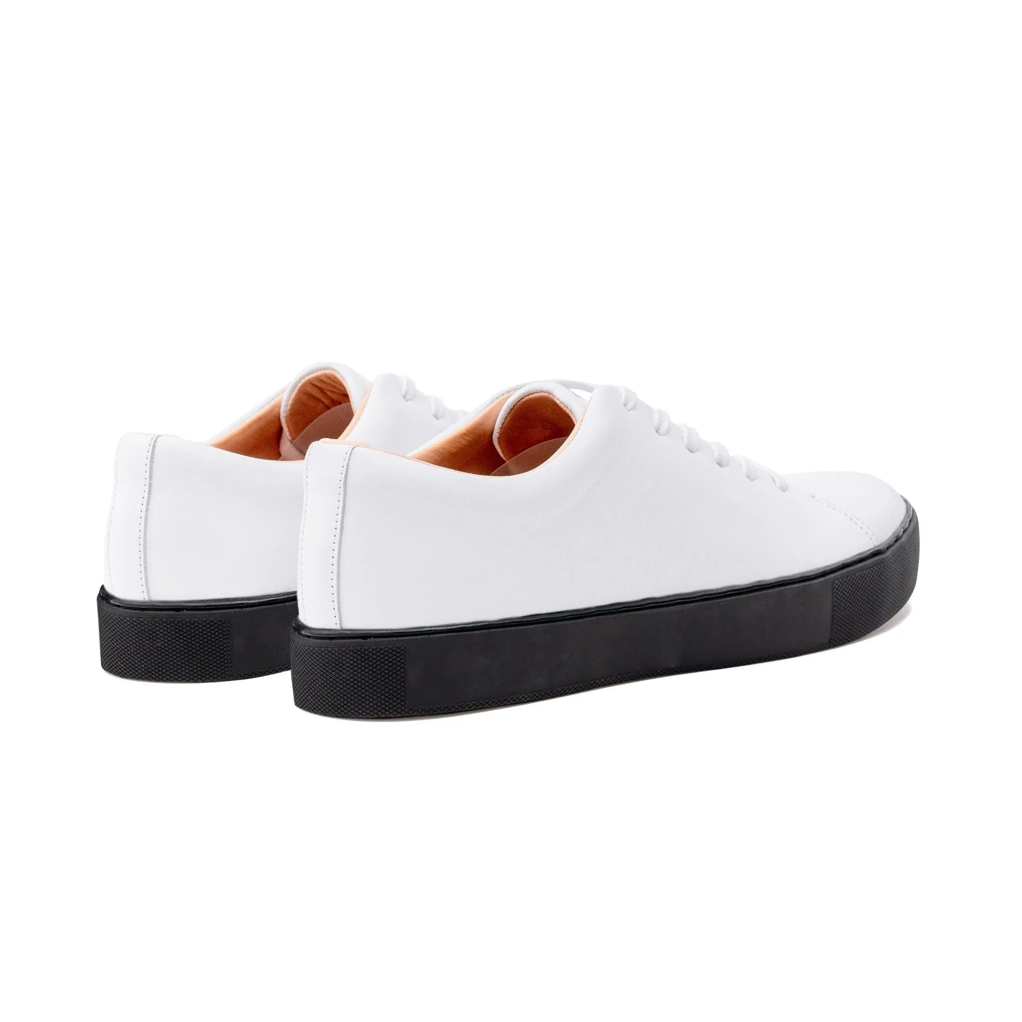 Abington Toe Cap - Toute en veau blanc