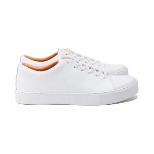 Abington Toe Cap - Toute en veau blanc