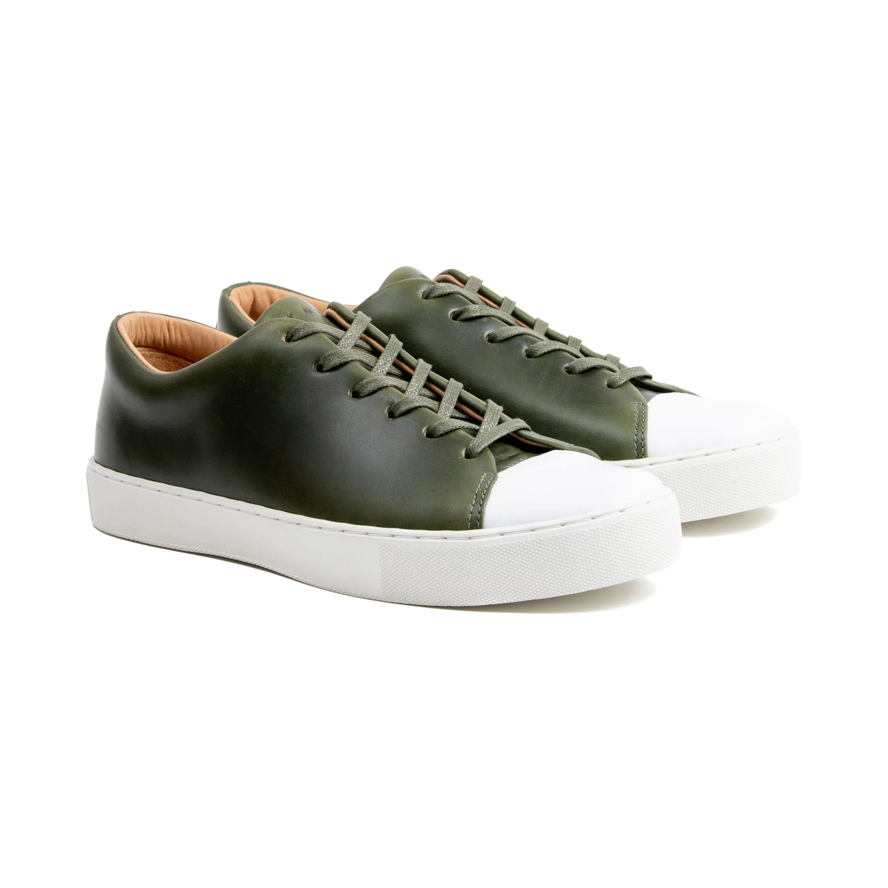 Abington Toe Cap - Chromexcel Vert Forêt Horween