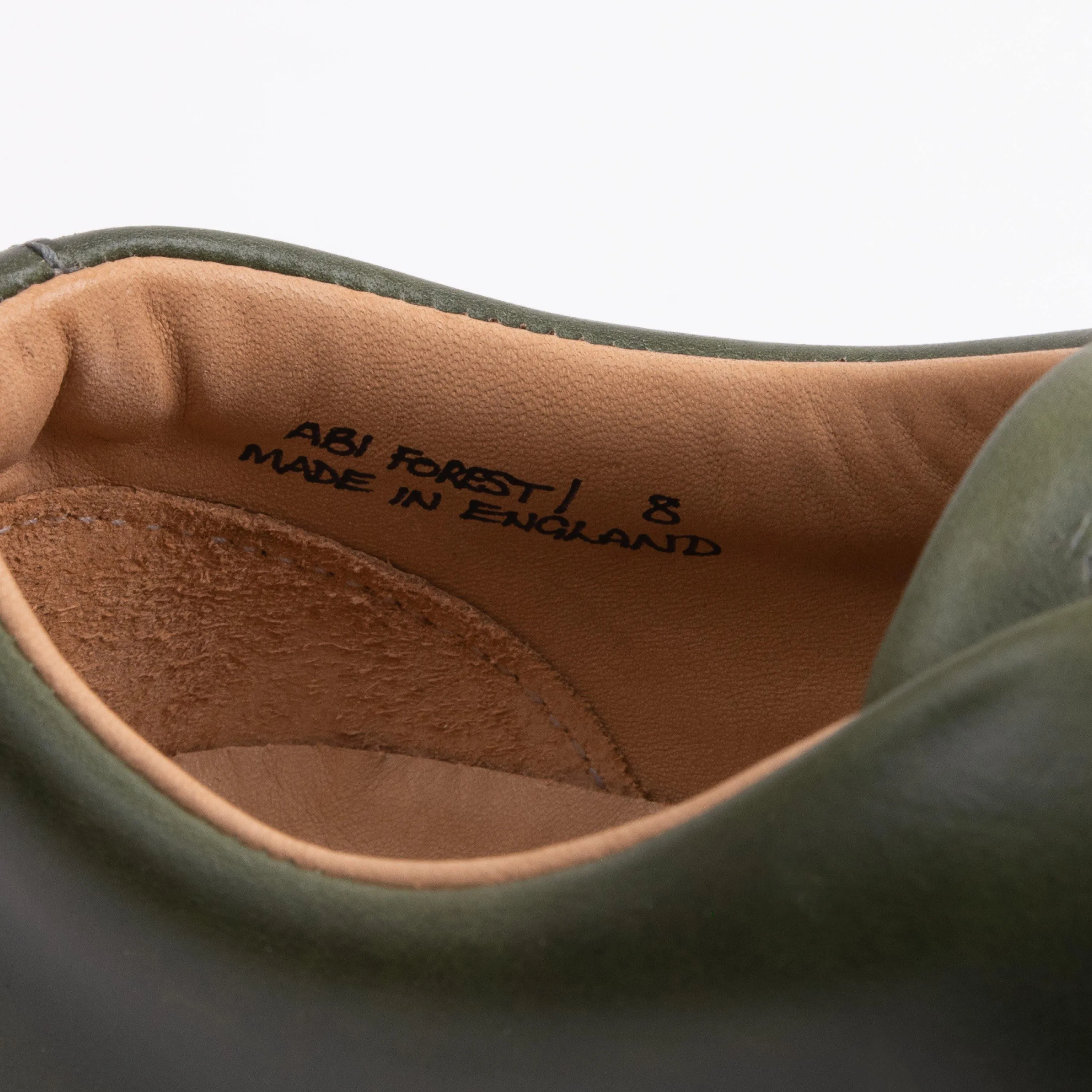 Abington Toe Cap - Chromexcel Vert Forêt Horween