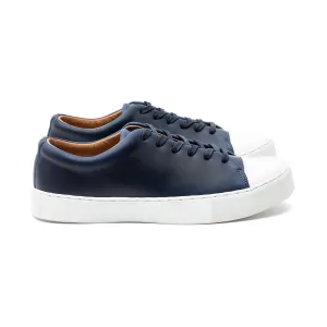 Abington Toe Cap - Cuir Horween Ink Cavalier