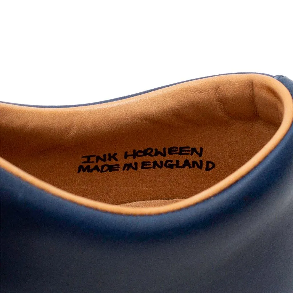 Abington Toe Cap - Cuir Horween Ink Cavalier