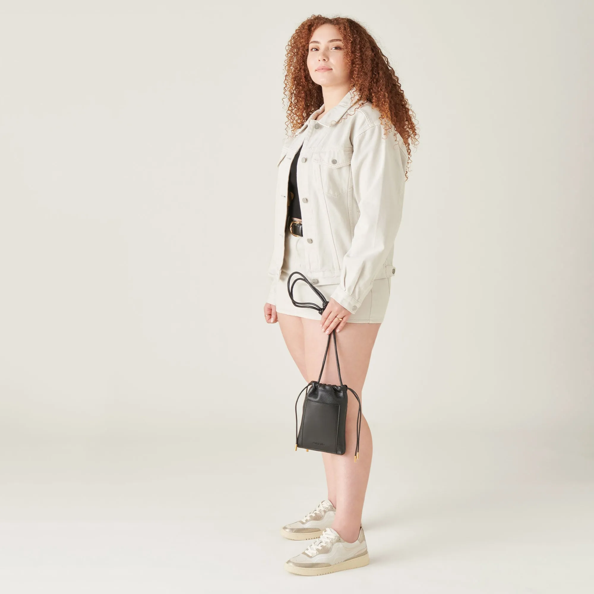 ADELLA SNEAKERS CUIR BLANC OR