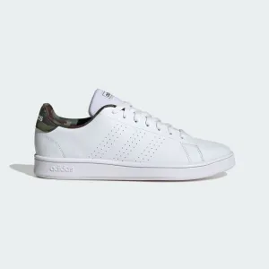 ADIDAS CHAUSSURES DE LIFESTYLE POUR HOMME ADVANTAGE BASE COURT BLANC/CAMO ARMY