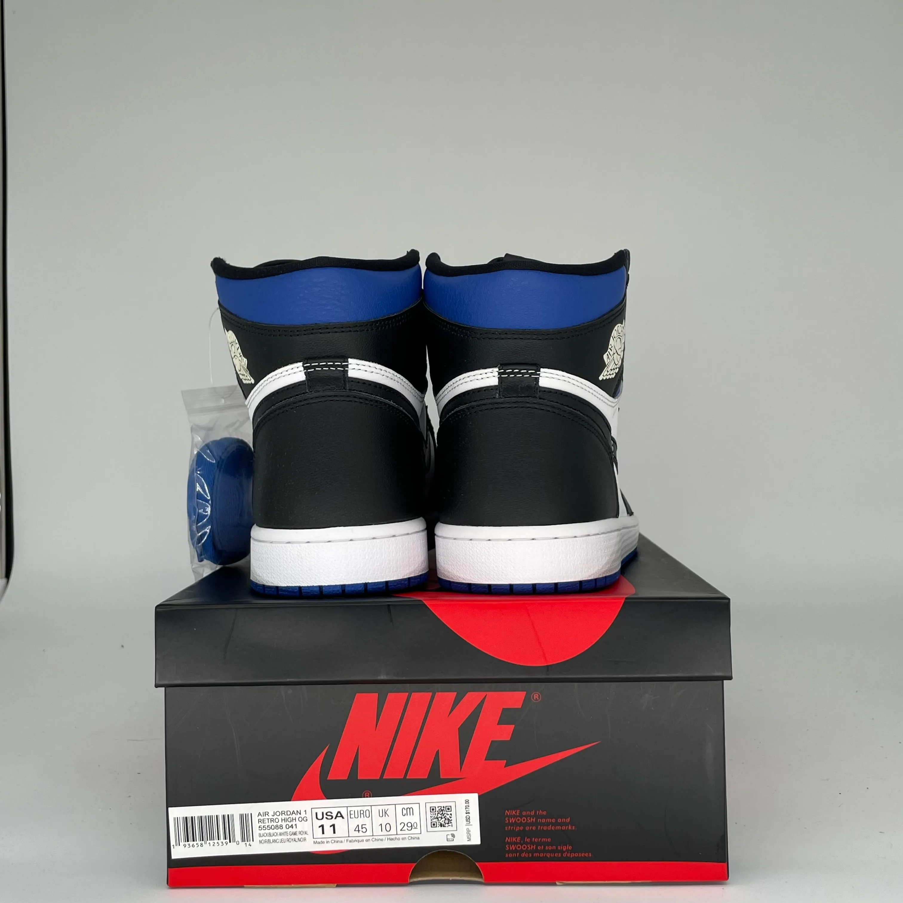 AIR JORDAN 1 ROYAL TOE TAILLE 11 555088-041