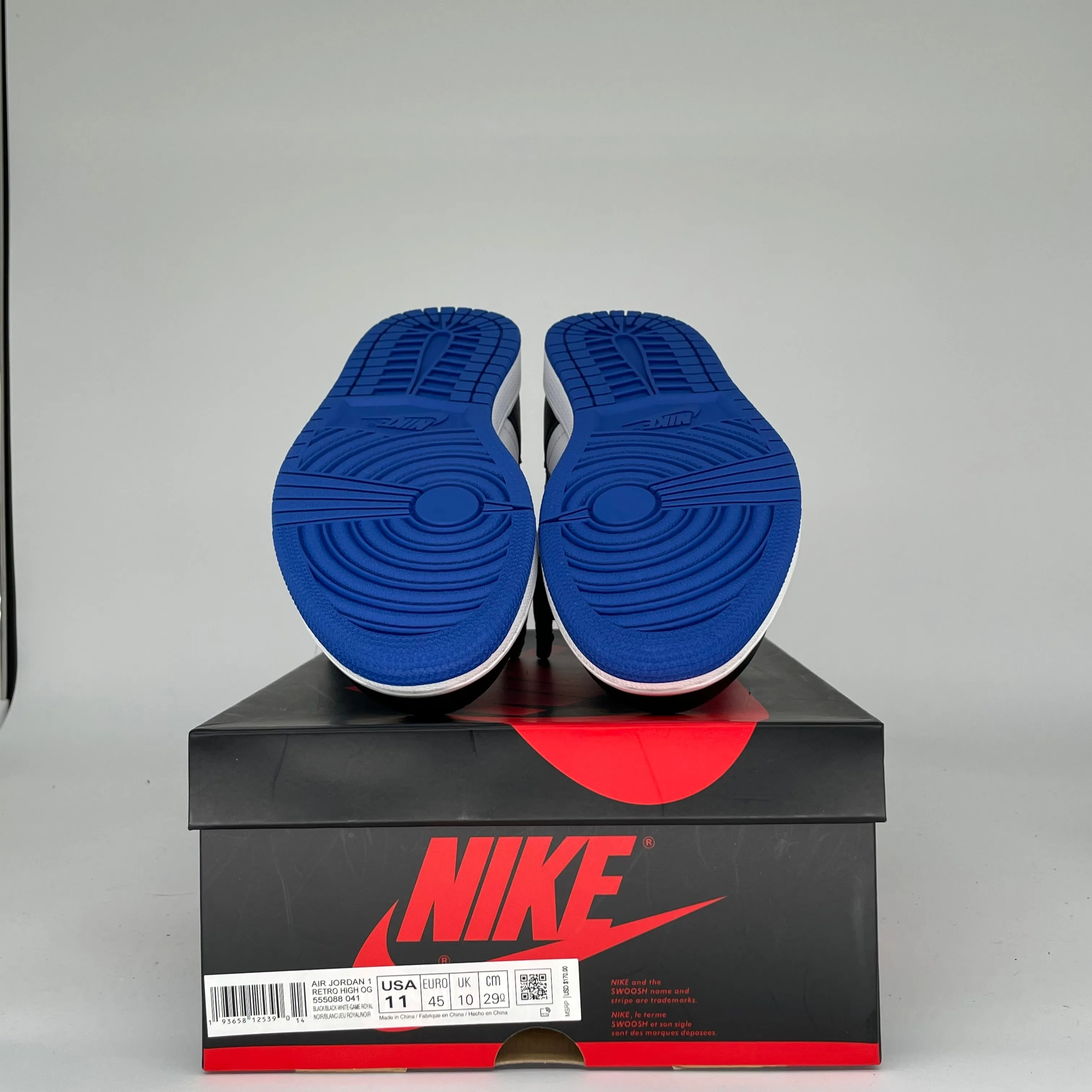 AIR JORDAN 1 ROYAL TOE TAILLE 11 555088-041