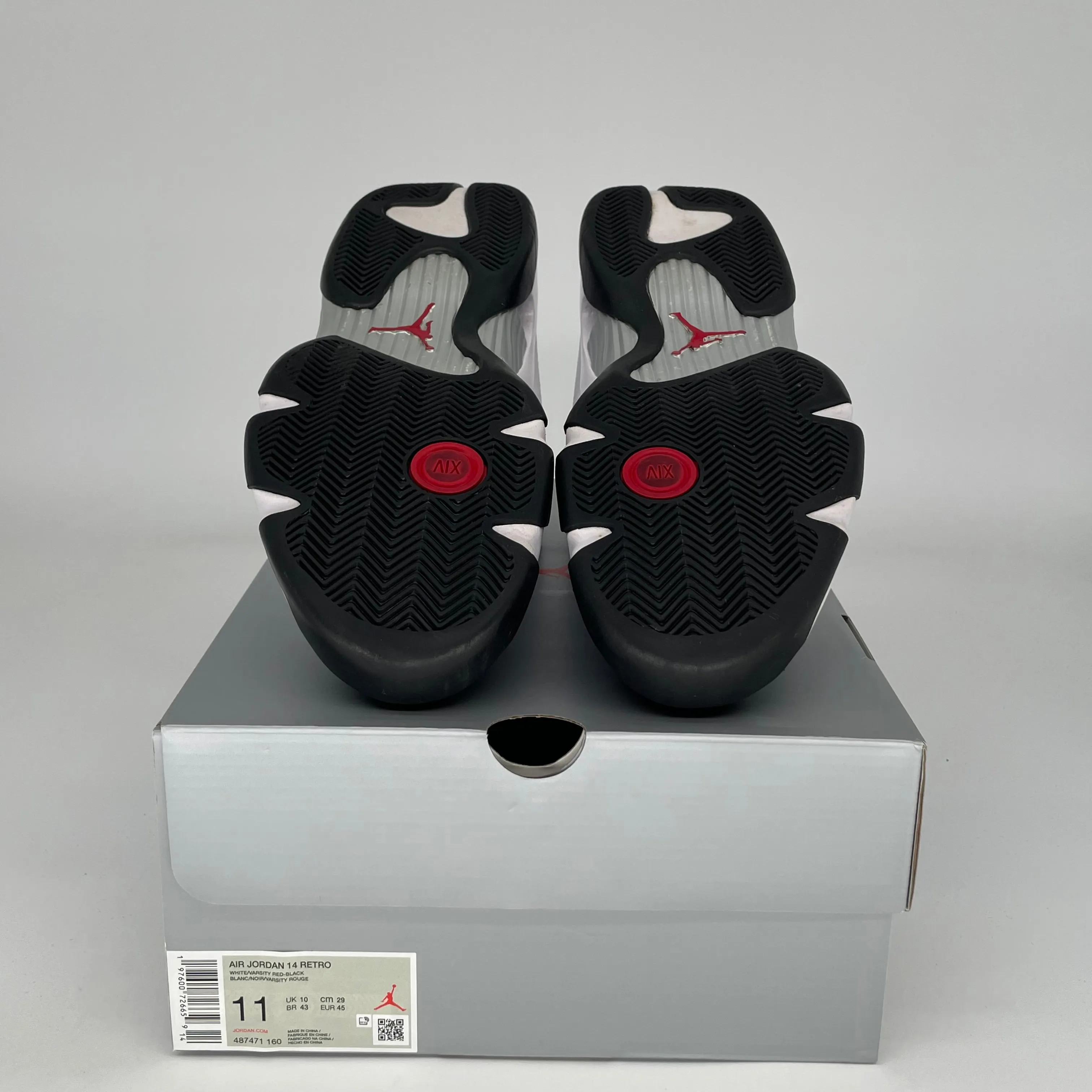 AIR JORDAN 14 BOUT NOIR TAILLE 11 487471-160