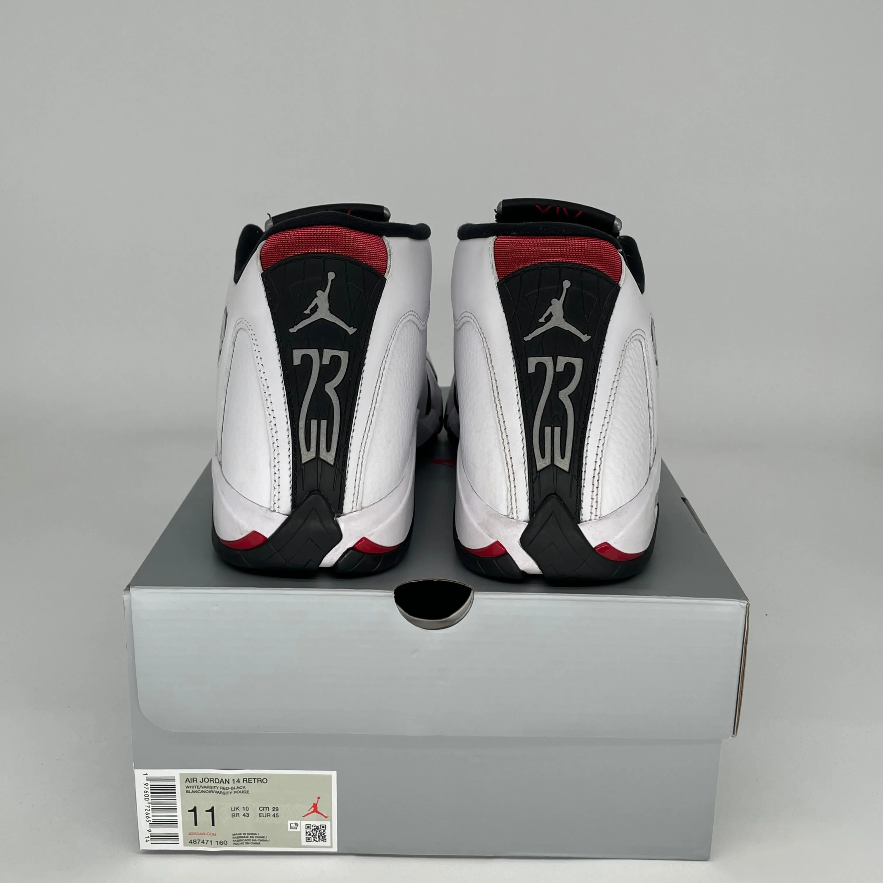 AIR JORDAN 14 BOUT NOIR TAILLE 11 487471-160