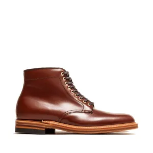 Bottes Blucher Alden à bout rond en cuir navy marron noyer Annonay