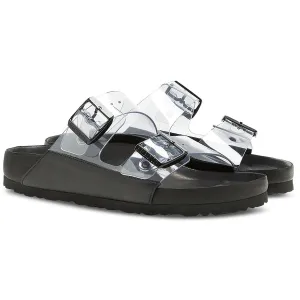 Sandales à glissière pour femmes ARIZONA PVC à bout rond et boucles