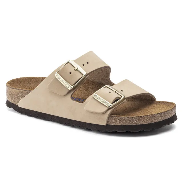 Arizona Soft Footbed en Cuir Nubuck - Étroit