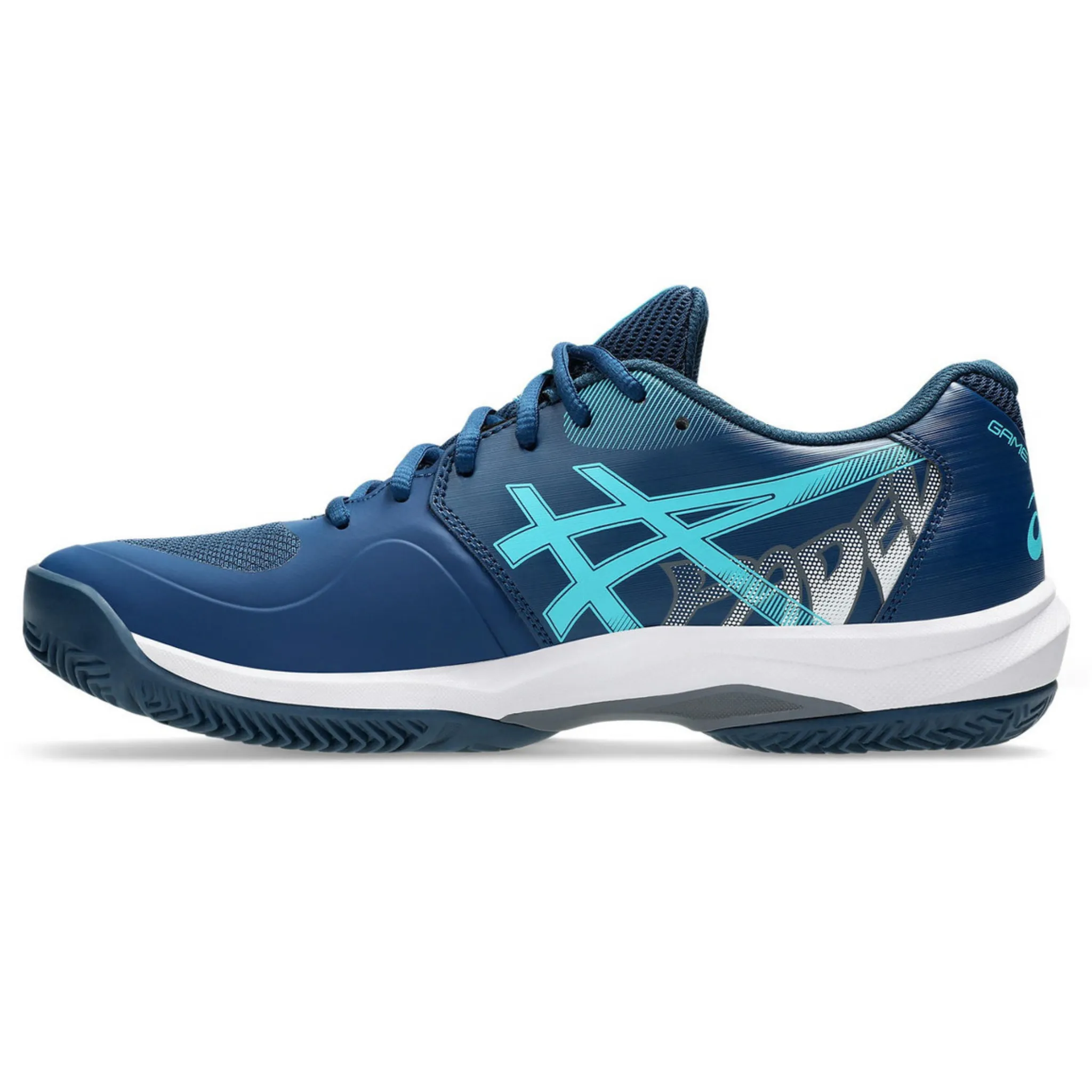 Chaussures de Padel Asics Game FF MAKO BLEU/ENERGY AQUA
