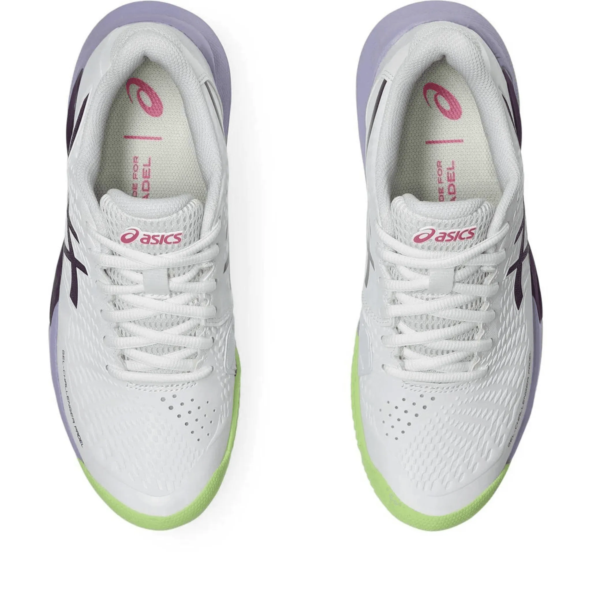ASICS GEL-CHALLENGER 14 CHAUSSURES DE PADEL BLANC/MAUVE FONCÉ