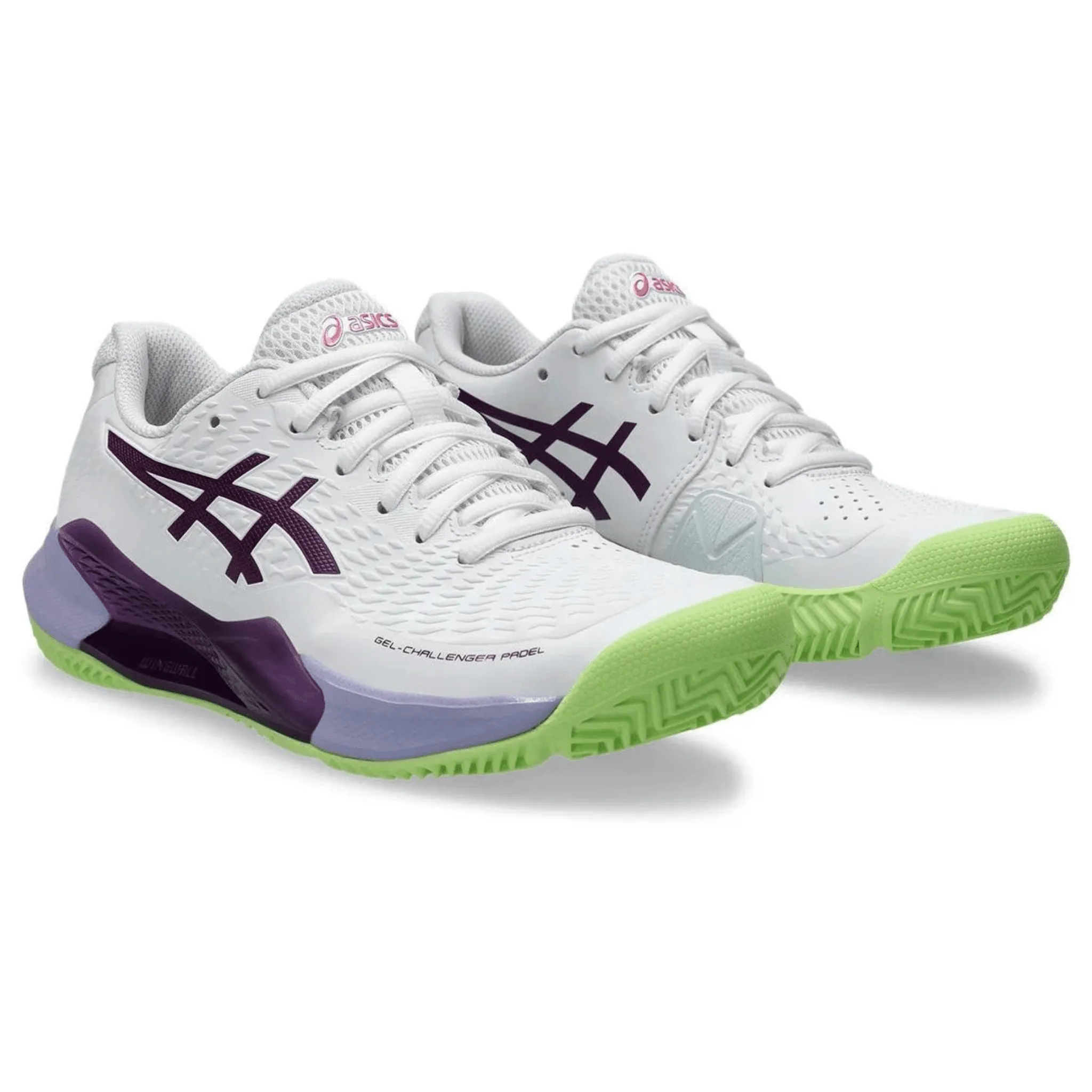 ASICS GEL-CHALLENGER 14 CHAUSSURES DE PADEL BLANC/MAUVE FONCÉ