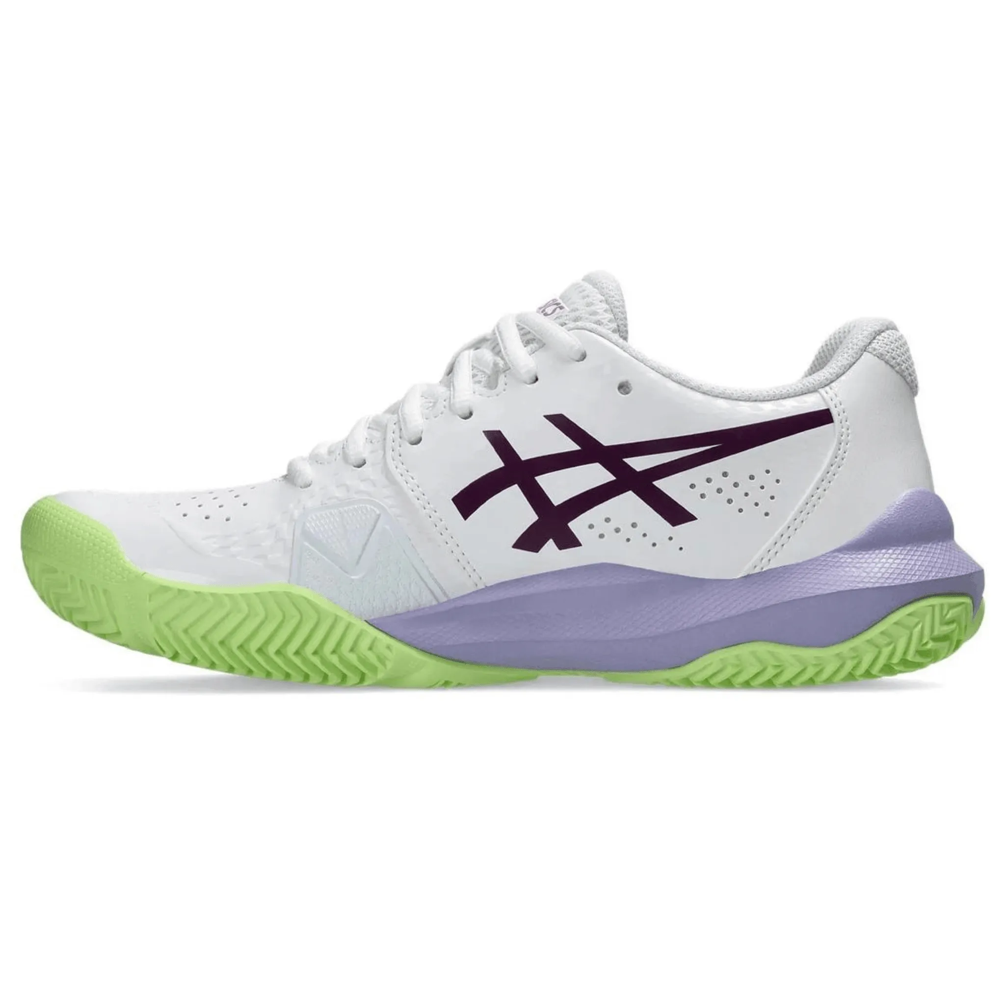 ASICS GEL-CHALLENGER 14 CHAUSSURES DE PADEL BLANC/MAUVE FONCÉ
