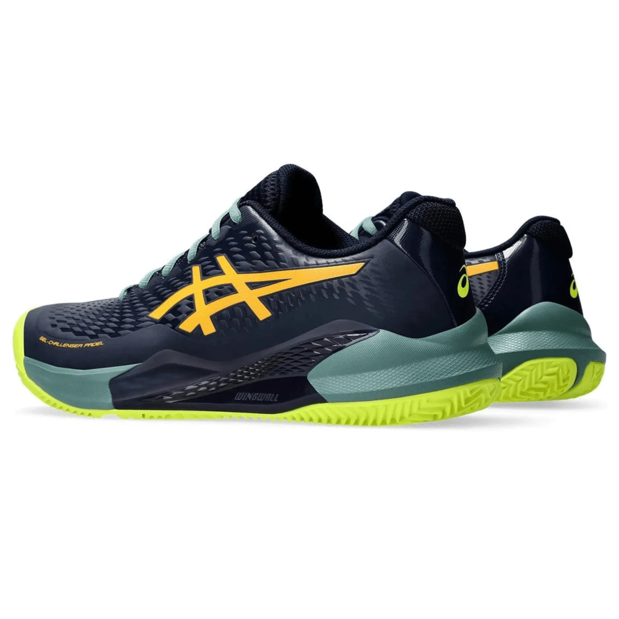 ASICS CHAUSSURES DE PADEL CHALLENGER 14 POUR HOMME MIDNIGHT/STADIUM ORANGE