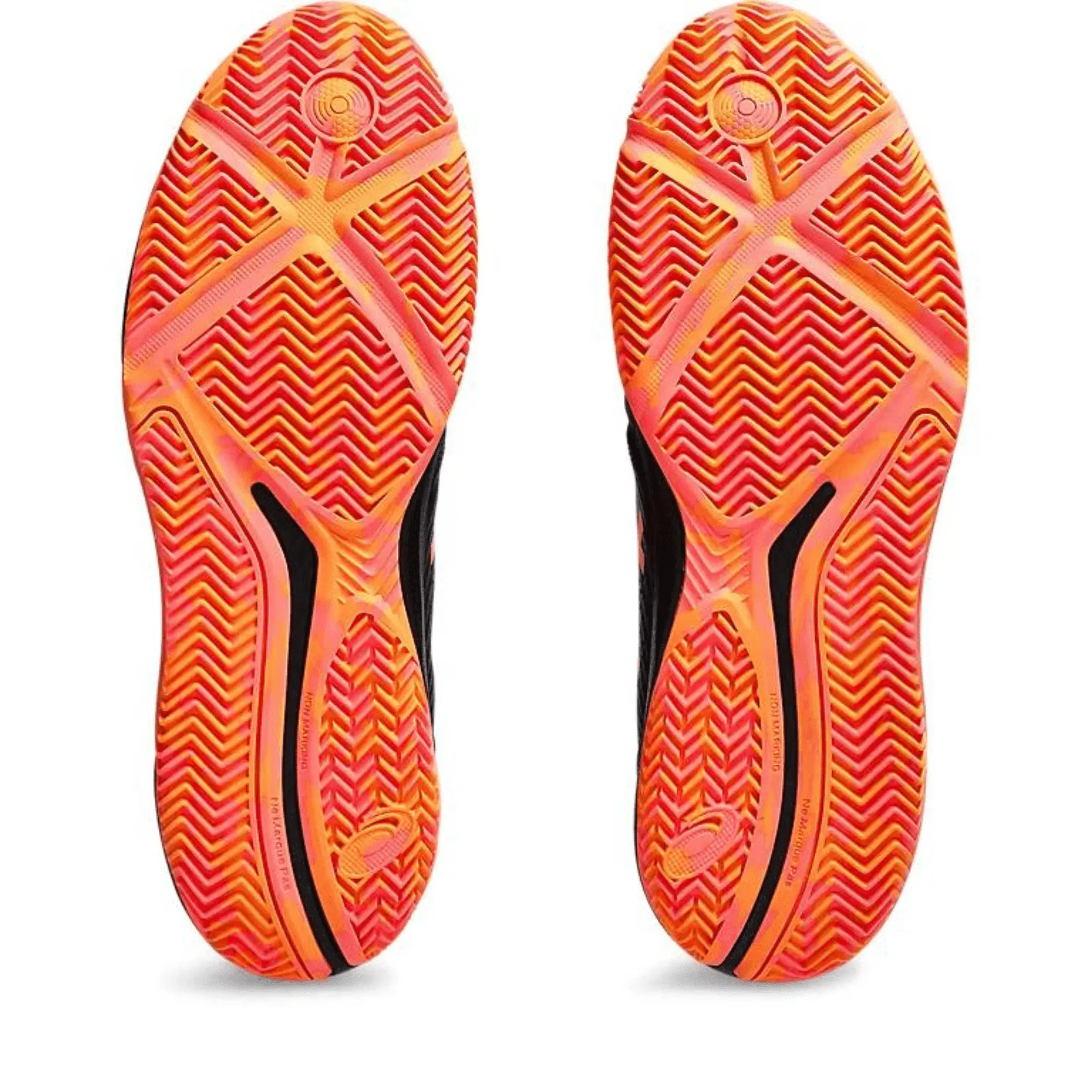 ASICS GEL-CHALLENGER 14 PADEL POUR HOMME Noir & Corail Flamboyant