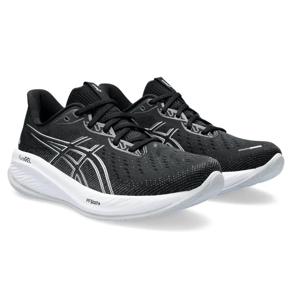 ASICS Chaussures de Running GEL-CUMULUS 26 pour Homme en Noir/Concrete SS25