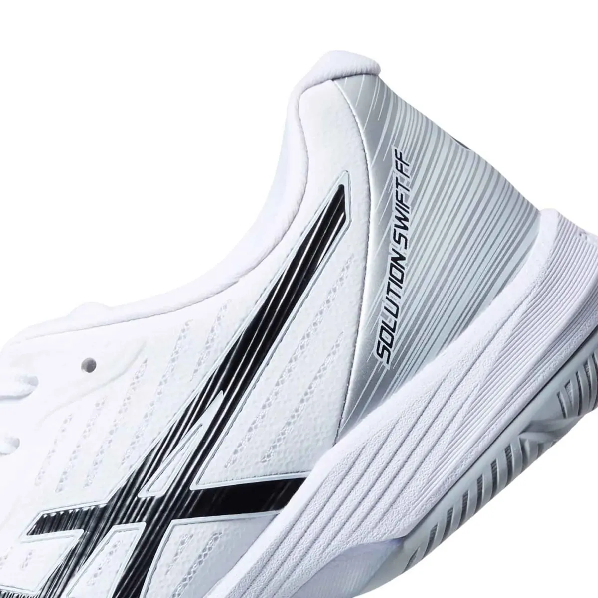 Asics Solution Swift pour Homme Blanc/Noir