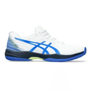 Chaussures de padel Asics SOLUTION SWIFT FF BLANC-BLEU ILLUSION