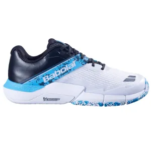 Chaussures de padel Babolat Movea 2 Homme Blanc Bleu 2025
