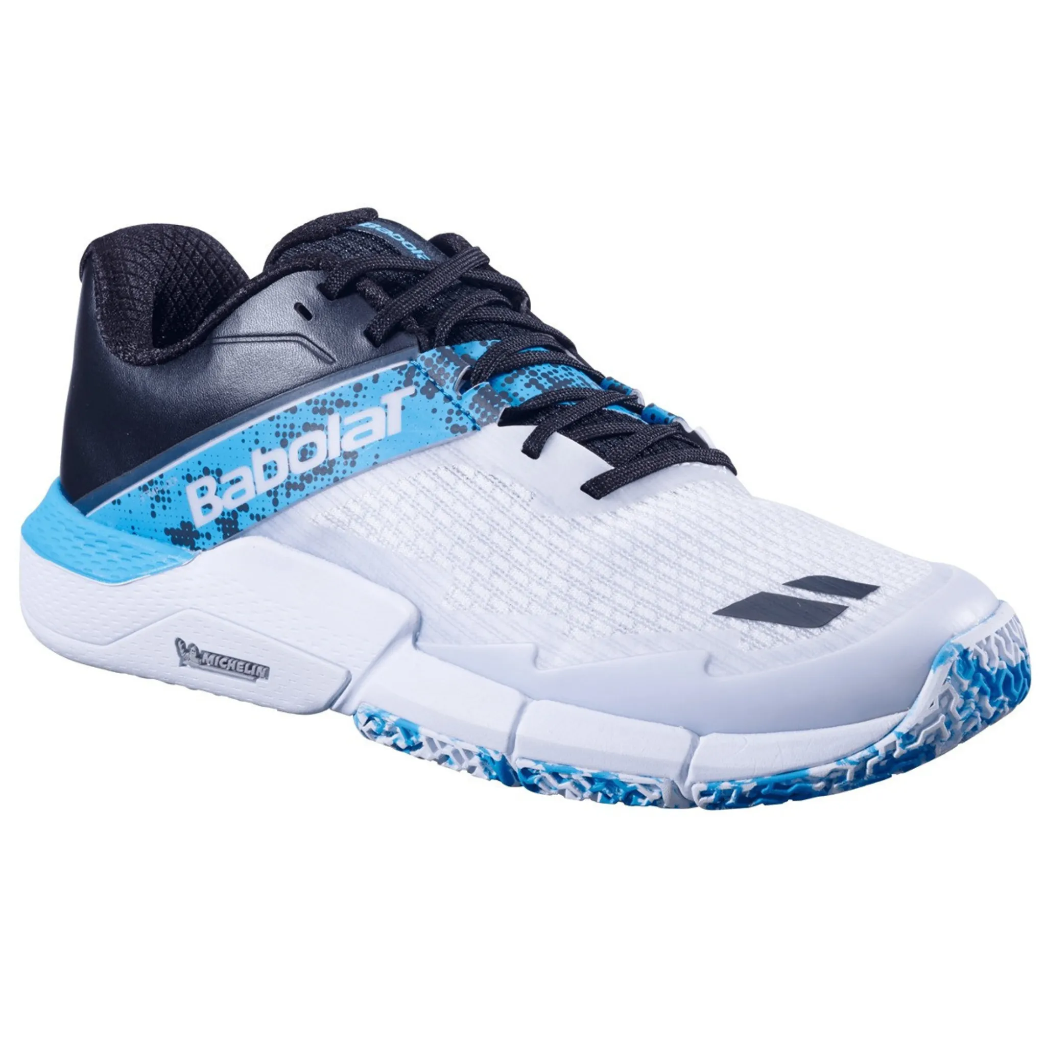 Chaussures de padel Babolat Movea 2 Homme Blanc Bleu 2025