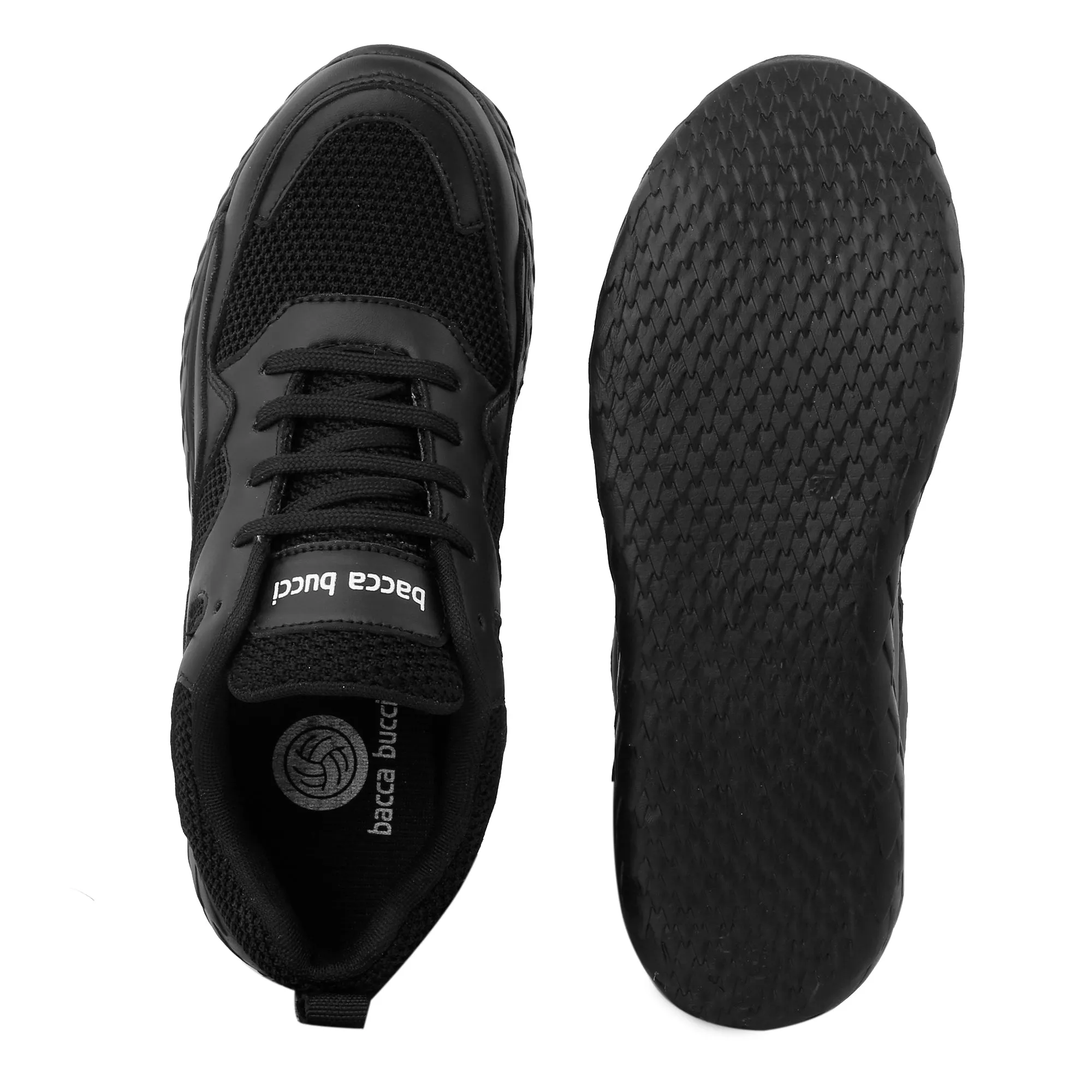 Bacca Bucci Chaussures de Sport Épaisses Femme pour Toute la Journée/Salle de Sport/Entraînement/Marche Décontractée
