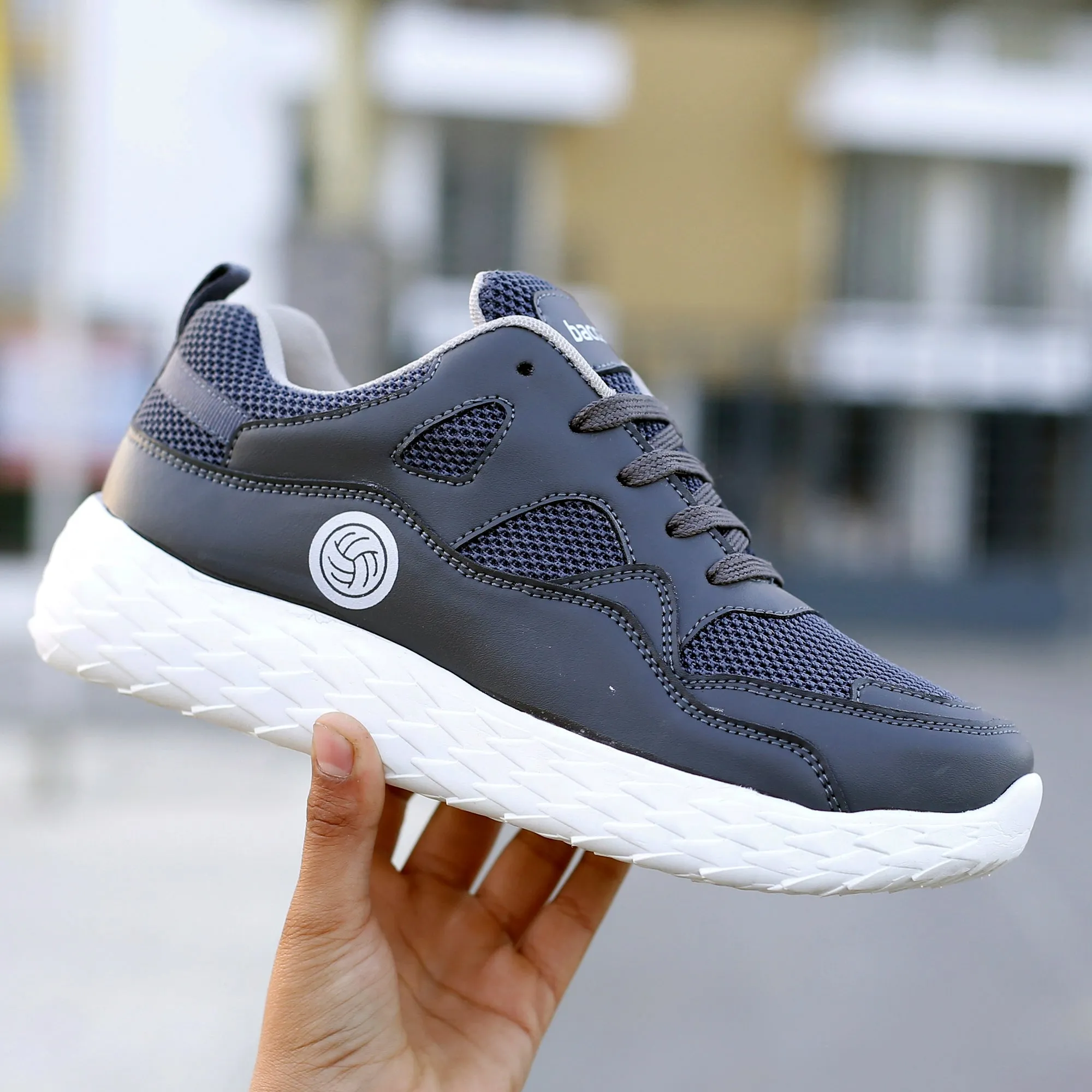 Bacca Bucci Chaussures de Sport Épaisses Femme pour Toute la Journée/Salle de Sport/Entraînement/Marche Décontractée