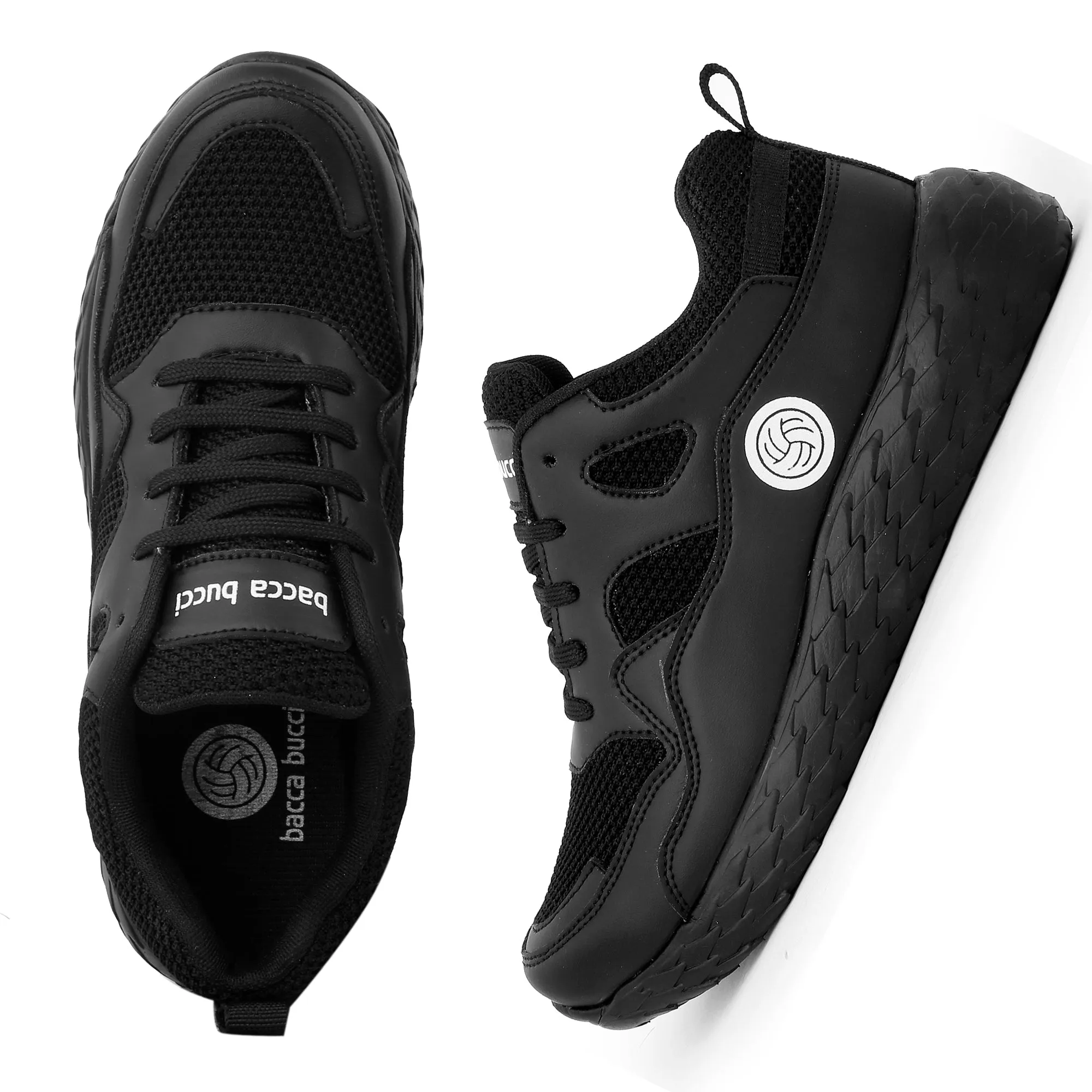 Bacca Bucci Chaussures de Sport Épaisses Femme pour Toute la Journée/Salle de Sport/Entraînement/Marche Décontractée