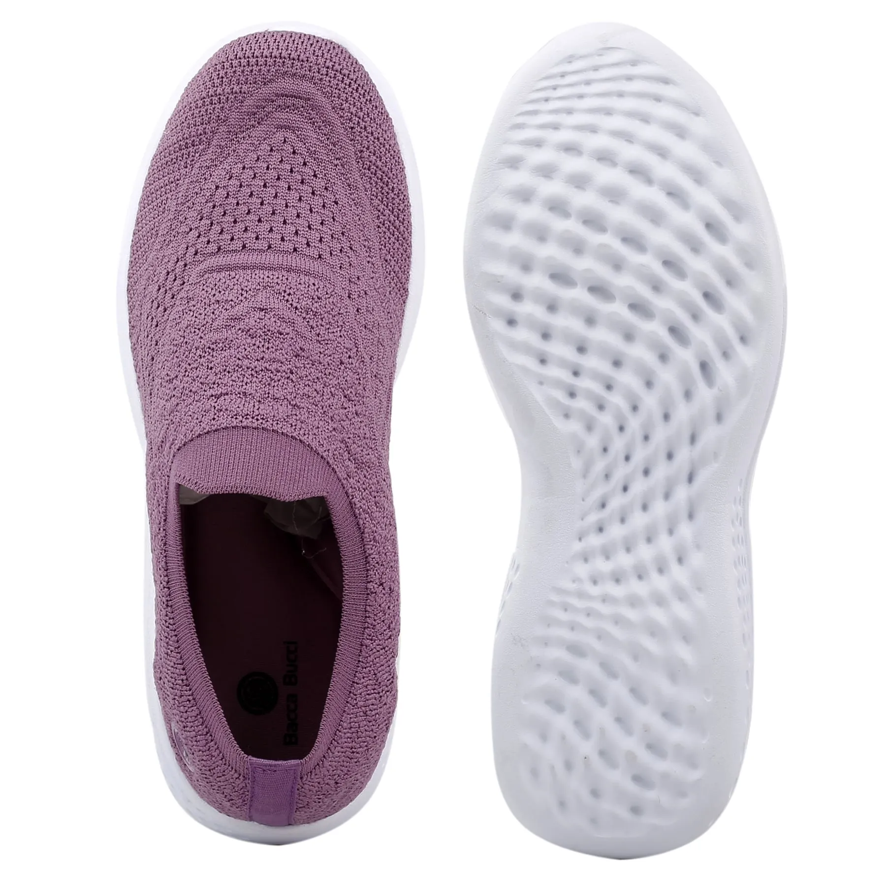 Bacca Bucci Chaussures de Sport Femme WALKER Slip-On Respirantes en Maille pour Marche