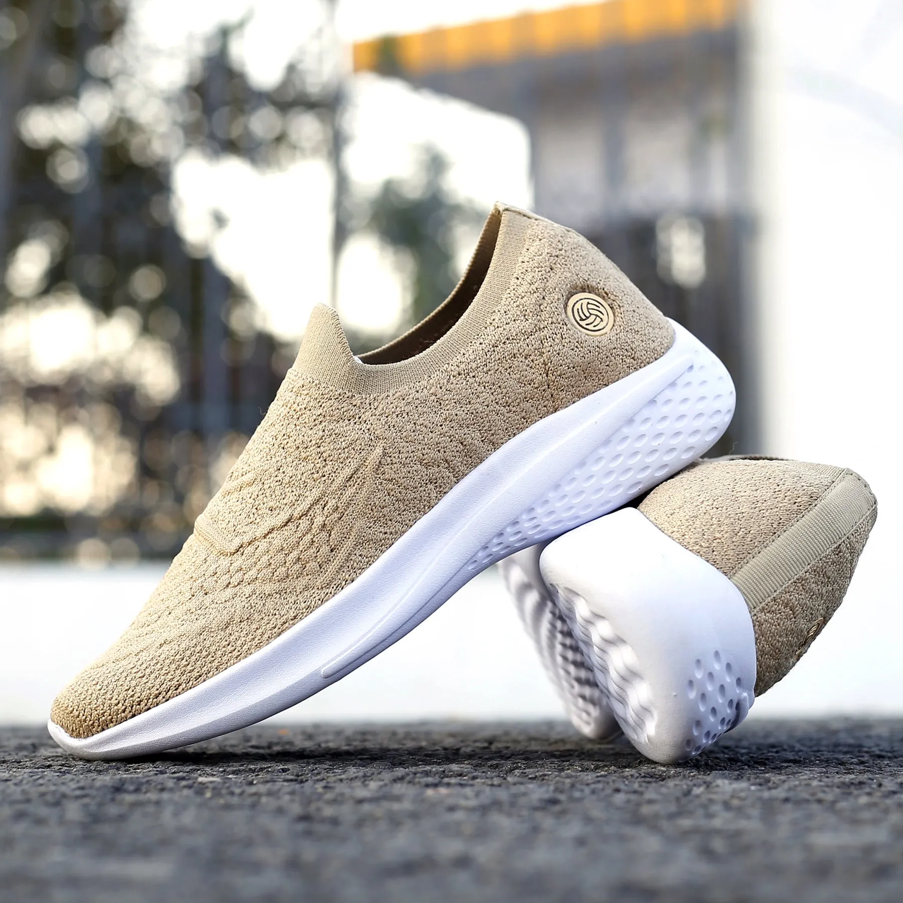 Bacca Bucci Chaussures de Sport Femme WALKER Slip-On Respirantes en Maille pour Marche