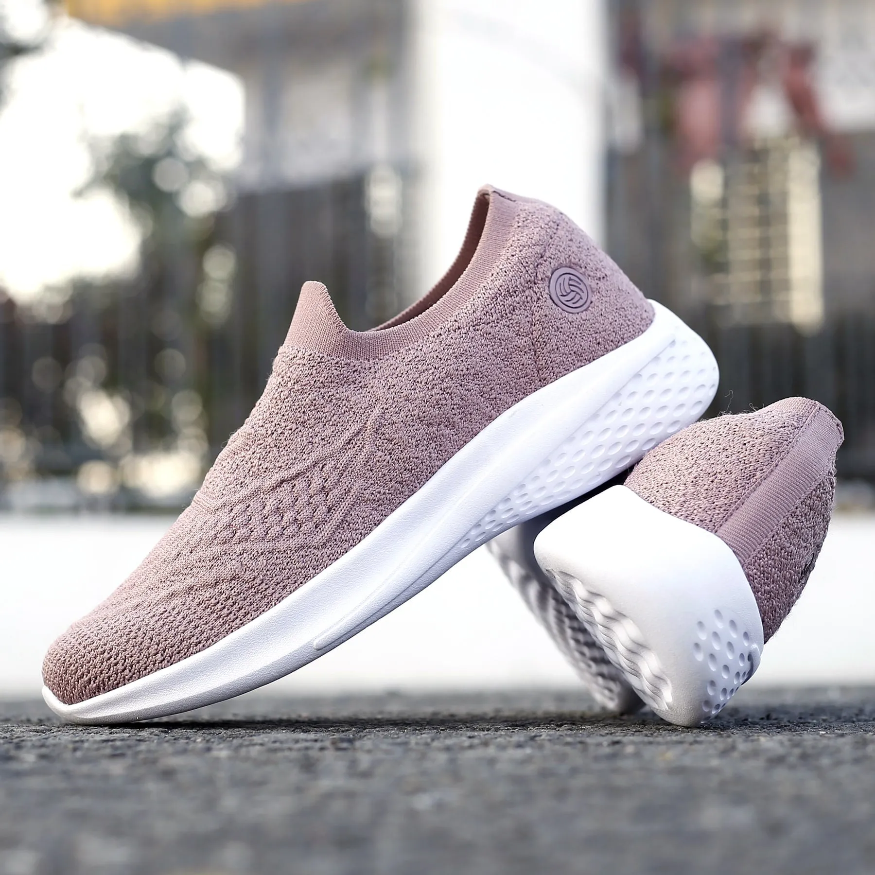 Bacca Bucci Chaussures de Sport Femme WALKER Slip-On Respirantes en Maille pour Marche