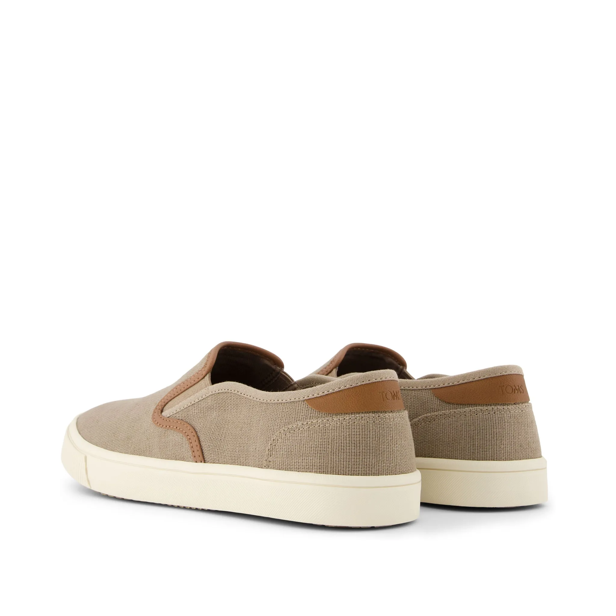 Baskets Baja Taupe Heritage Canvas à enfiler