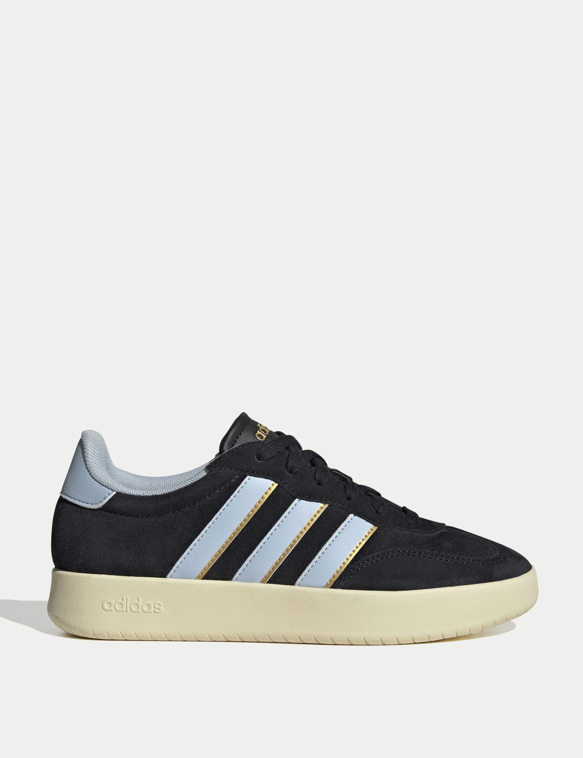 Barreda Shoes - Noir Fondamental/Bleu Merveille/Or Métallisé