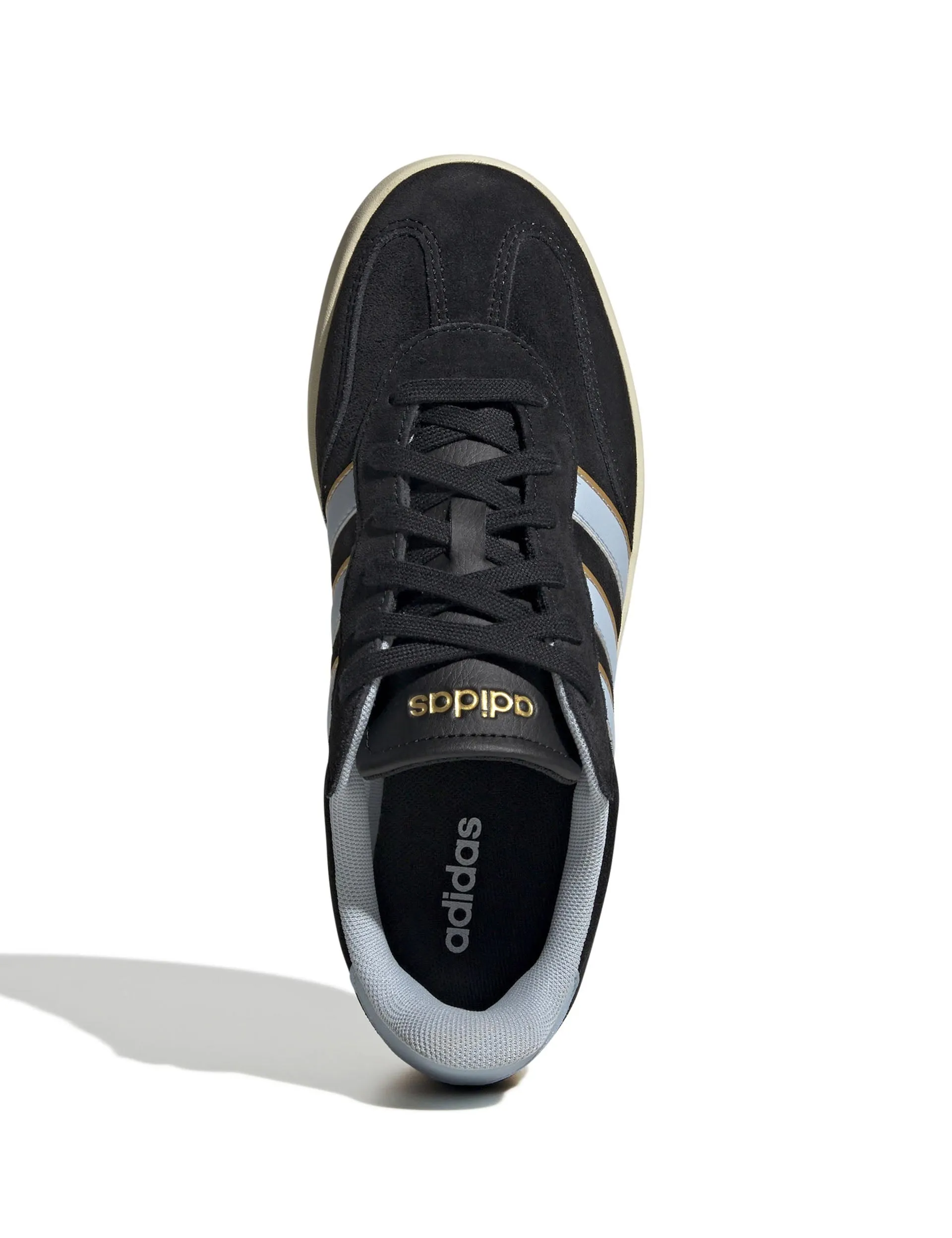 Barreda Shoes - Noir Fondamental/Bleu Merveille/Or Métallisé