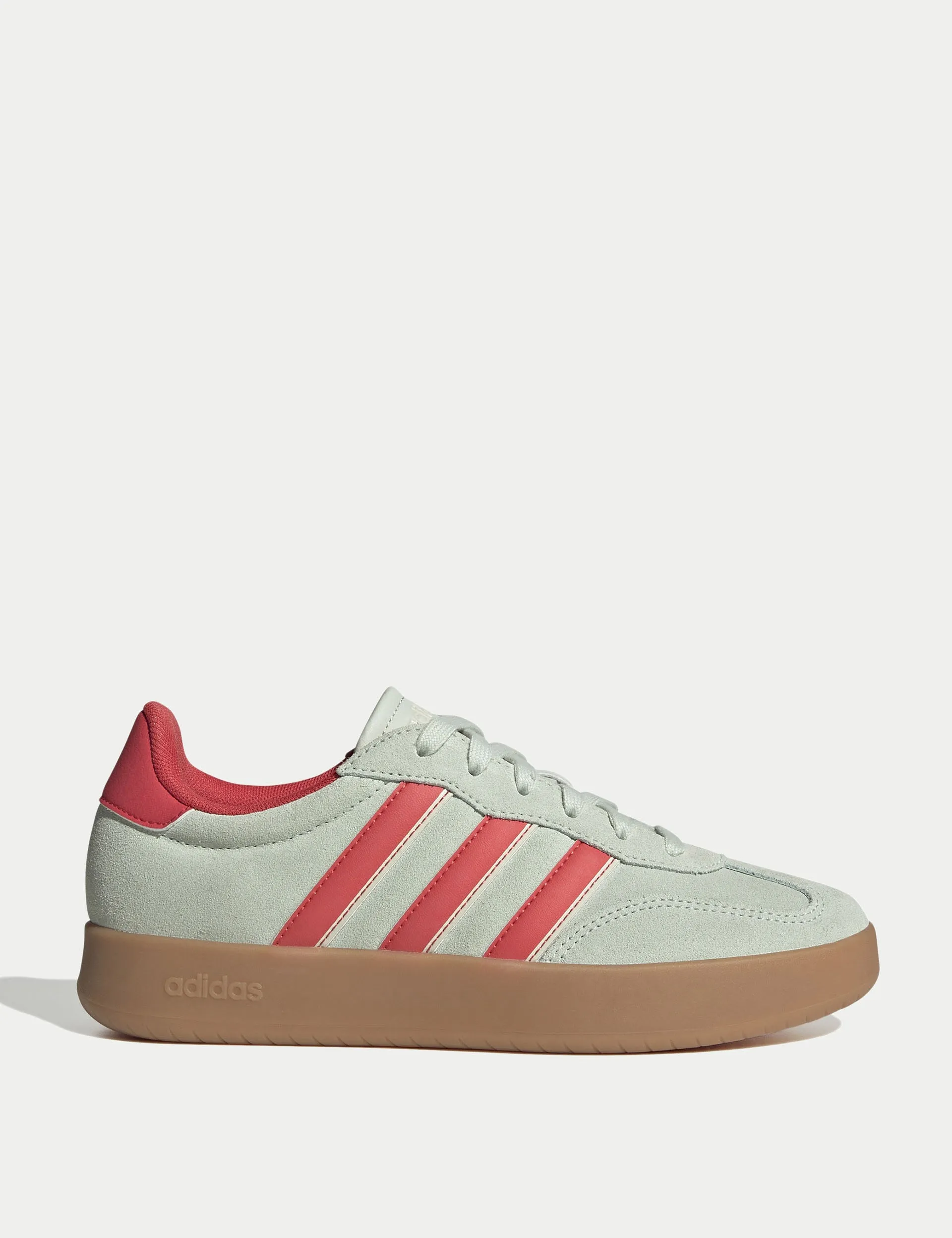 Barreda Shoes - Lin Vert/Rouge Semi-Lucide/Blanc Merveille