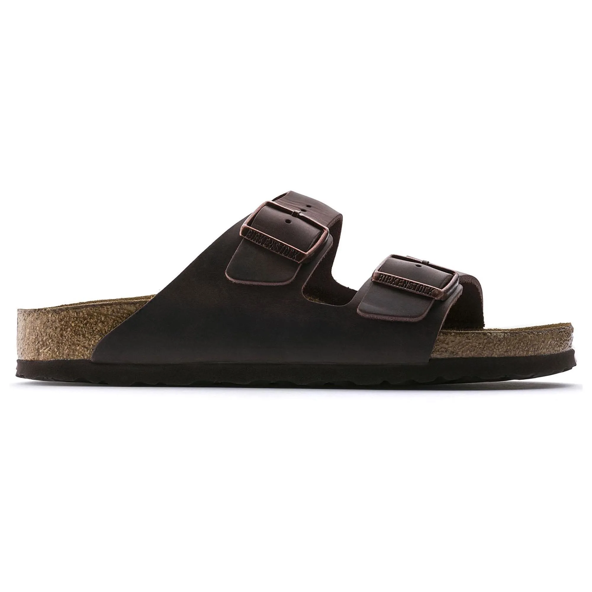 BIRKENSTOCK ARIZONA SEMELLE MOUILLÉE CUIR HUILE HABANA UNISEXE