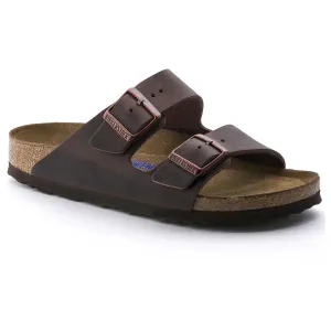 BIRKENSTOCK ARIZONA SEMELLE MOUILLÉE CUIR HUILE HABANA UNISEXE