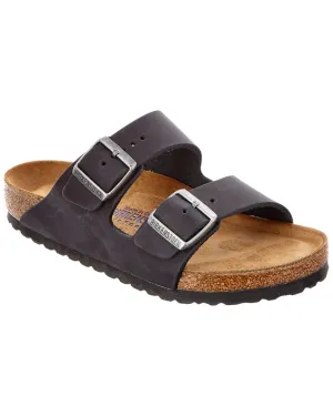 Birkenstock Arizona Sandale en Cuir à Semelle Douce