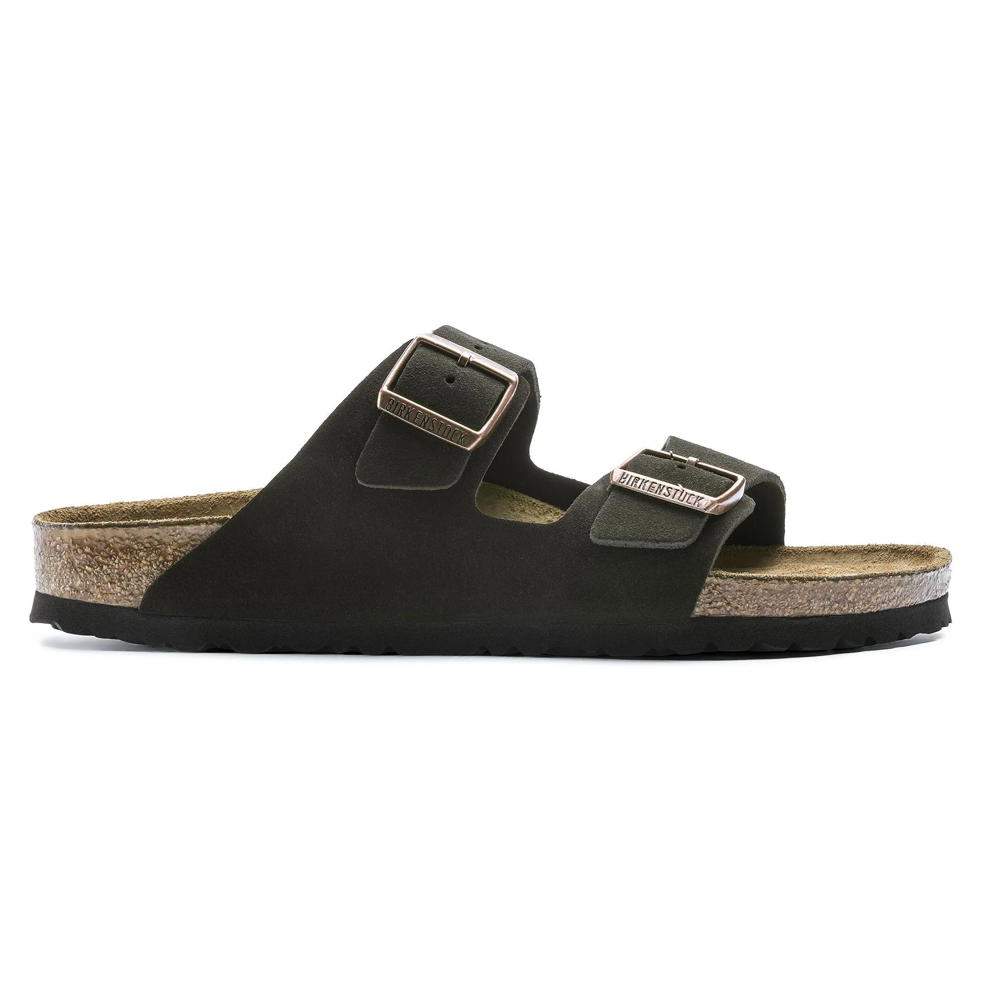 BIRKENSTOCK ARIZONA SEMELLE MOLLE CUIR SUÉDÉ MOCHA UNISEXE
