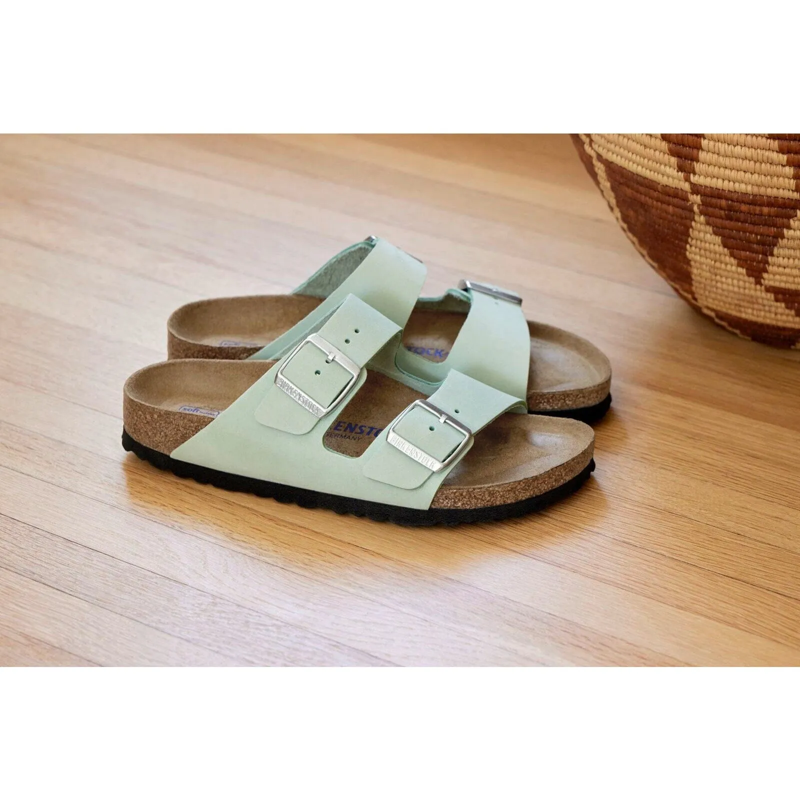BIRKENSTOCK ARIZONA SEMELLE MOLLE EN NUBUCK