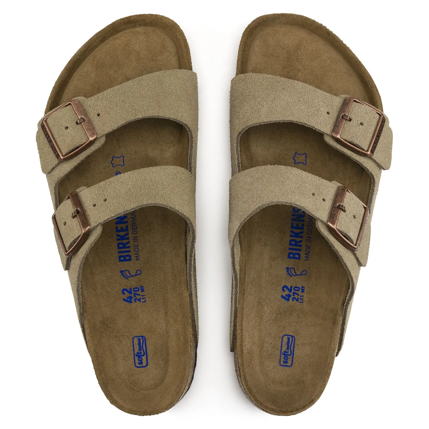 BIRKENSTOCK ARIZONA TAUPE CLAIR
