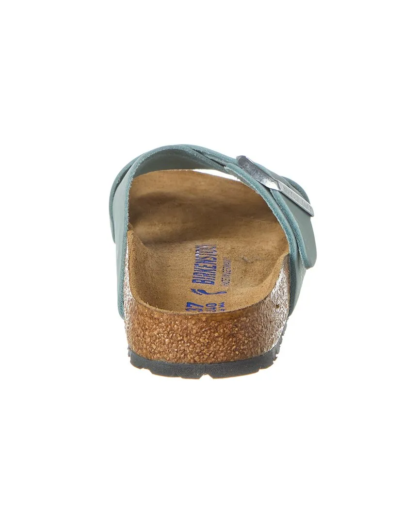 Birkenstock Siena Semelle Souple Sandale en Cuir Étroit