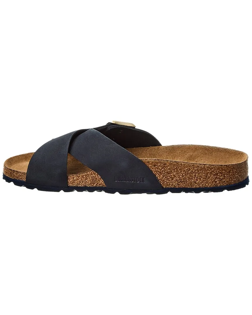 Birkenstock Siena Semelle Souple Sandale en Cuir Étroit
